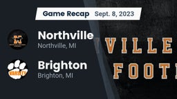 Recap: Northville  vs. Brighton  2023
