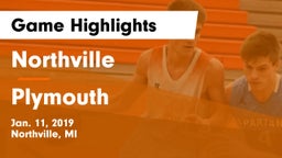 Northville  vs Plymouth Game Highlights - Jan. 11, 2019