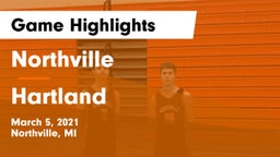 Northville  vs Hartland  Game Highlights - March 5, 2021