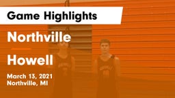 Northville  vs Howell Game Highlights - March 13, 2021