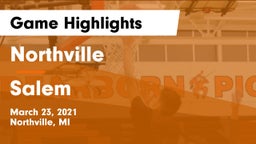 Northville  vs Salem Game Highlights - March 23, 2021