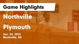 Northville  vs Plymouth  Game Highlights - Jan. 24, 2023