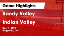 Sandy Valley  vs Indian Valley  Game Highlights - Dec. 1, 2021