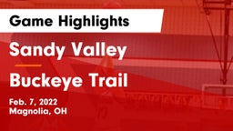 Sandy Valley  vs Buckeye Trail  Game Highlights - Feb. 7, 2022