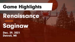 Renaissance  vs Saginaw  Game Highlights - Dec. 29, 2021