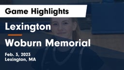 Lexington  vs Woburn Memorial  Game Highlights - Feb. 3, 2023