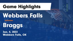 Webbers Falls  vs Braggs  Game Highlights - Jan. 4, 2022