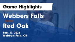 Webbers Falls  vs Red Oak Game Highlights - Feb. 17, 2022