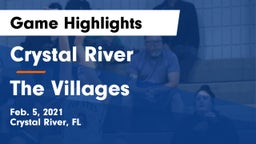 Crystal River  vs The Villages  Game Highlights - Feb. 5, 2021