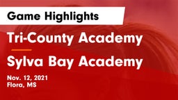 Tri-County Academy  vs Sylva Bay Academy  Game Highlights - Nov. 12, 2021