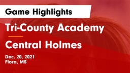 Tri-County Academy  vs Central Holmes  Game Highlights - Dec. 20, 2021