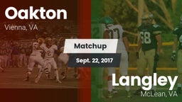 Matchup: Oakton  vs. Langley  2017