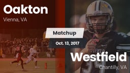 Matchup: Oakton  vs. Westfield  2017