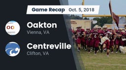 Recap: Oakton  vs. Centreville  2018