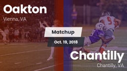 Matchup: Oakton  vs. Chantilly  2018