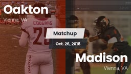 Matchup: Oakton  vs. Madison  2018