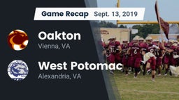 Recap: Oakton  vs. West Potomac  2019