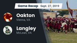 Recap: Oakton  vs. Langley  2019