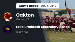 Recap: Oakton  vs. Lake Braddock Secondary School 2019