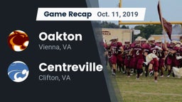 Recap: Oakton  vs. Centreville  2019