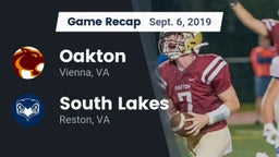 Recap: Oakton  vs. South Lakes  2019