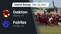 Recap: Oakton  vs. Fairfax  2021