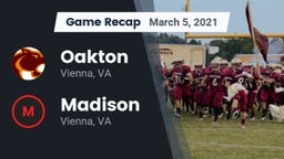Recap: Oakton  vs. Madison  2021