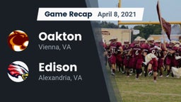 Recap: Oakton  vs. Edison  2021