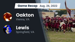 Recap: Oakton  vs. Lewis  2022