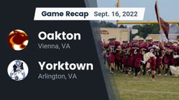 Recap: Oakton  vs. Yorktown  2022