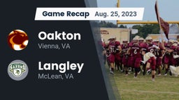 Recap: Oakton  vs. Langley  2023