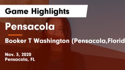 Pensacola  vs Booker T Washington (Pensacola,Florida) Game Highlights - Nov. 3, 2020