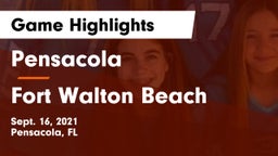 Pensacola  vs Fort Walton Beach  Game Highlights - Sept. 16, 2021