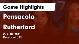 Pensacola  vs Rutherford  Game Highlights - Oct. 18, 2021
