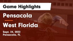 Pensacola  vs West Florida  Game Highlights - Sept. 24, 2022
