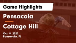 Pensacola  vs Cottage Hill Game Highlights - Oct. 8, 2022