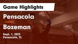 Pensacola  vs Bozeman Game Highlights - Sept. 1, 2023