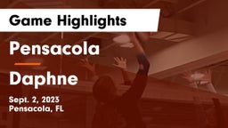 Pensacola  vs Daphne Game Highlights - Sept. 2, 2023