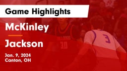 McKinley  vs Jackson  Game Highlights - Jan. 9, 2024