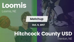 Matchup: Loomis  vs. Hitchcock County USD  2017