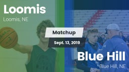 Matchup: Loomis  vs. Blue Hill  2019