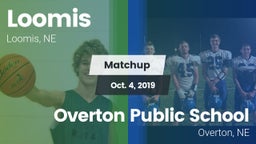 Matchup: Loomis  vs. Overton Public School 2019