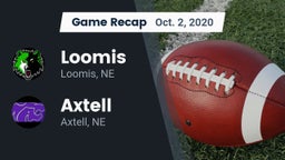 Recap: Loomis  vs. Axtell  2020