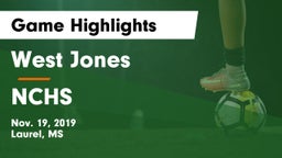 West Jones  vs NCHS Game Highlights - Nov. 19, 2019