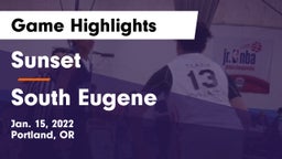 Sunset  vs South Eugene  Game Highlights - Jan. 15, 2022