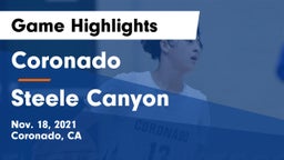 Coronado  vs Steele Canyon  Game Highlights - Nov. 18, 2021