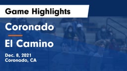 Coronado  vs El Camino Game Highlights - Dec. 8, 2021