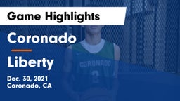 Coronado  vs Liberty  Game Highlights - Dec. 30, 2021