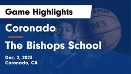 Coronado  vs The Bishops School Game Highlights - Dec. 2, 2023