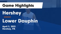 Hershey  vs Lower Dauphin  Game Highlights - April 3, 2023